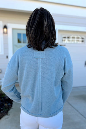Remy Top - Light Blue