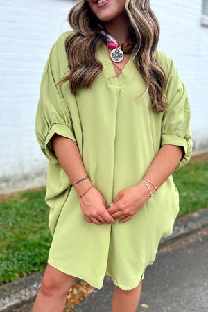 Andie Dress - Apple Green