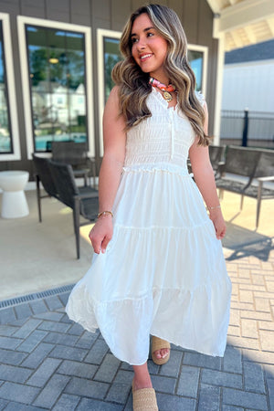 Chandler Dress - White