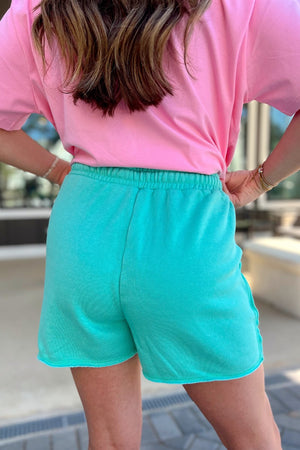 Tilly Shorts - Turquoise
