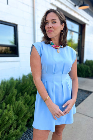 Harvey Dress - Baby Blue