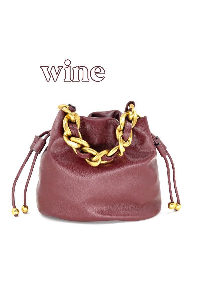Layla Chain Bucket Bag