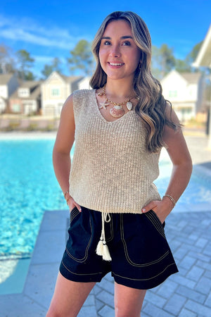 Layla Top - Taupe
