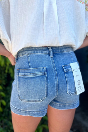 Risen Light High Rise Pocket Detail Short