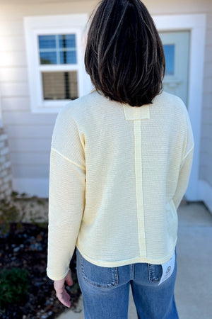 Remy Top - Butter Yellow