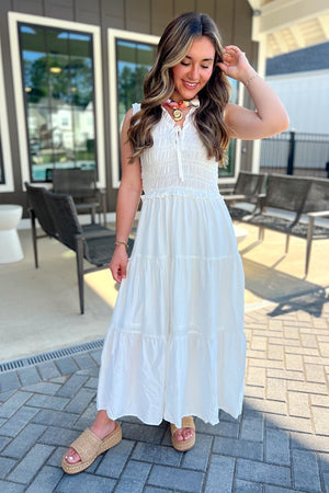 Chandler Dress - White