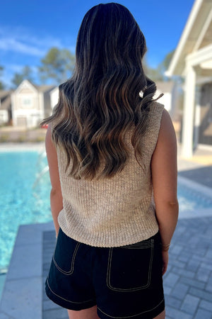 Layla Top - Taupe