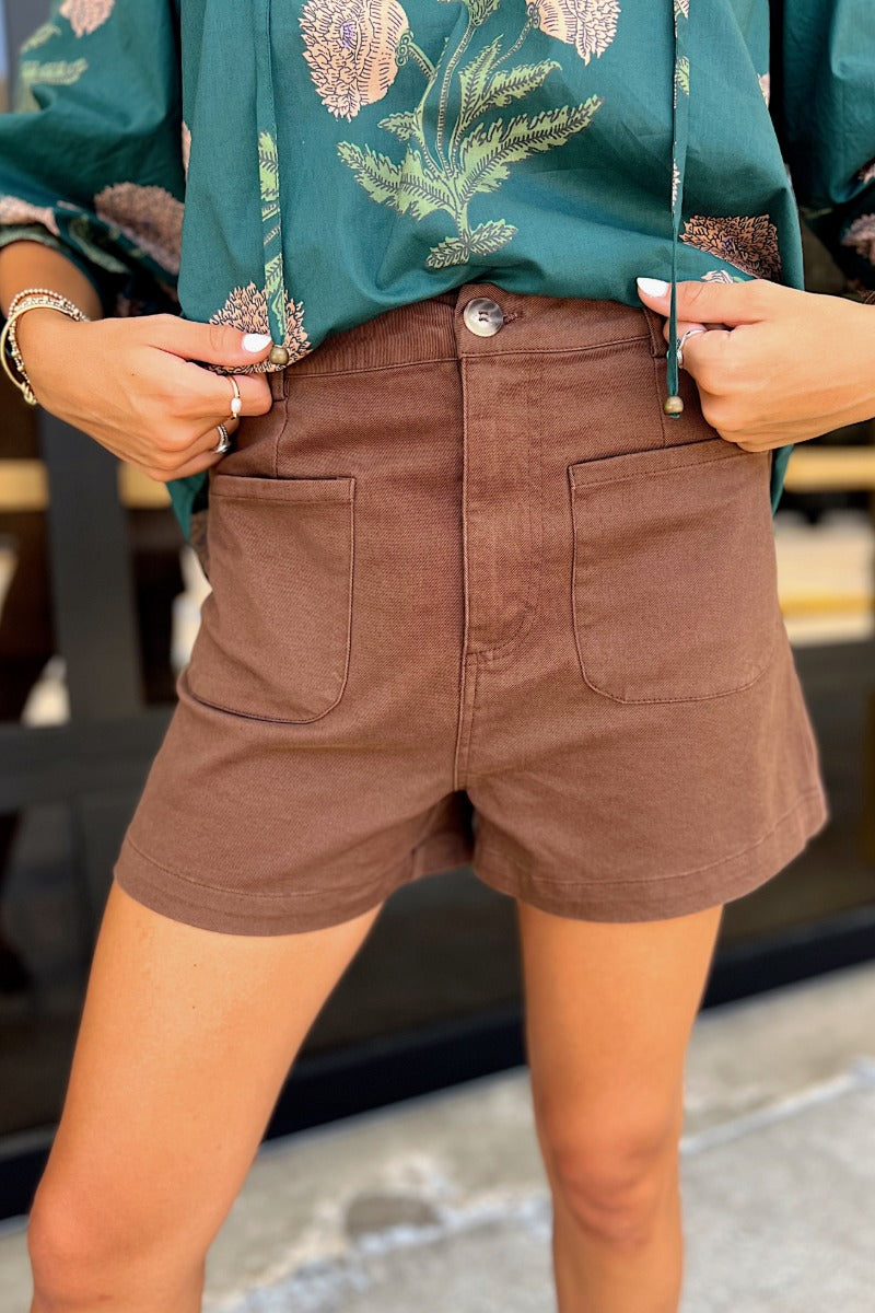 Ezra Shorts - Brown