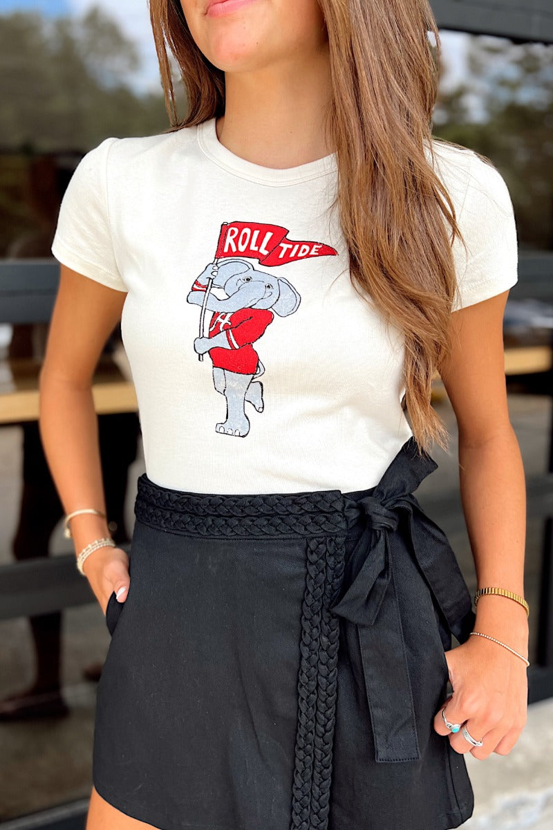 Bama Mascot Micro Tee