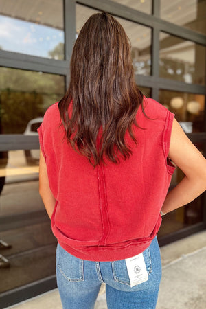 Devon Top - Red
