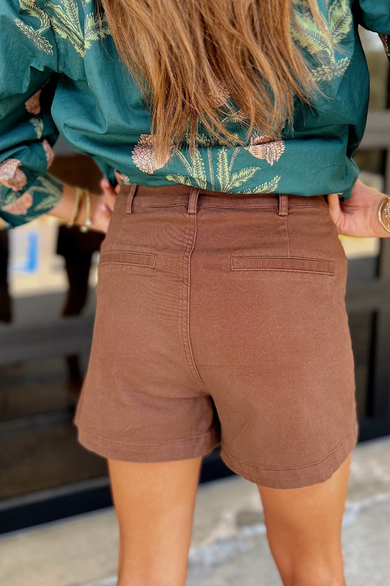 Ezra Shorts - Brown