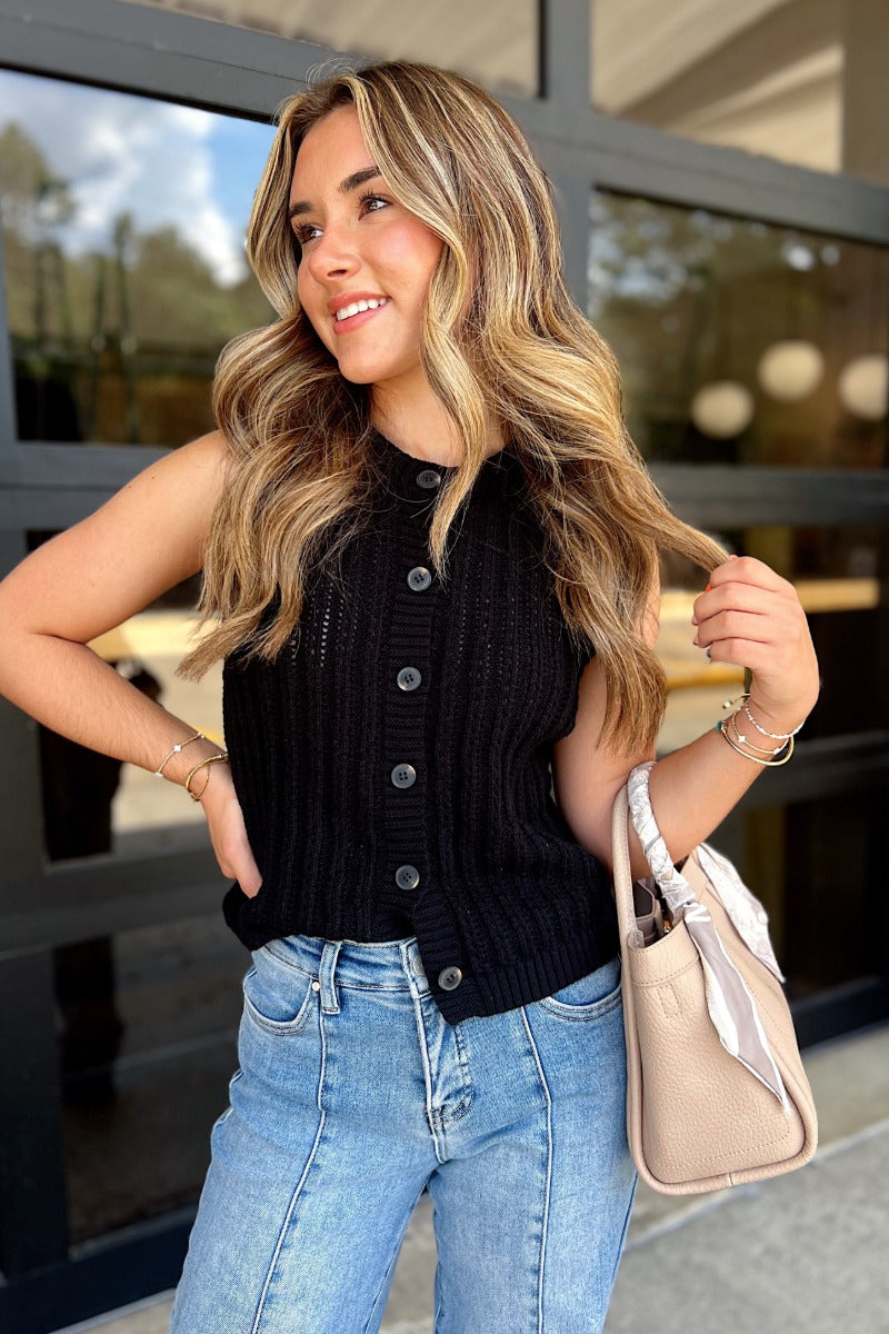 Finley Top - Black