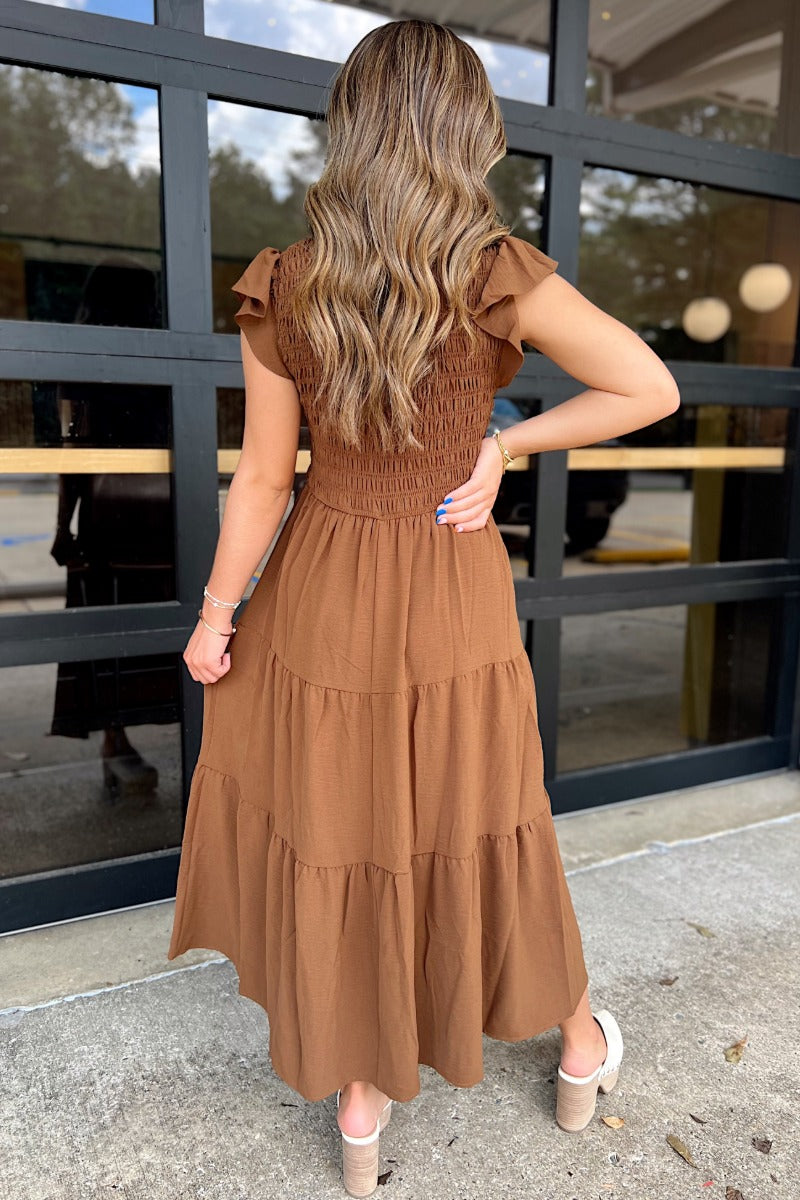 Isla Dress - Brown