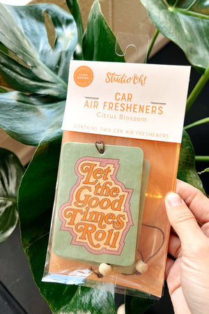 Let the Good Times Roll Car Freshener